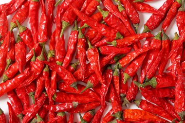 Dried red chilies clipart
