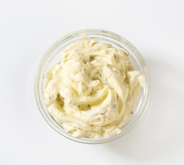 krem peynir yayıldı