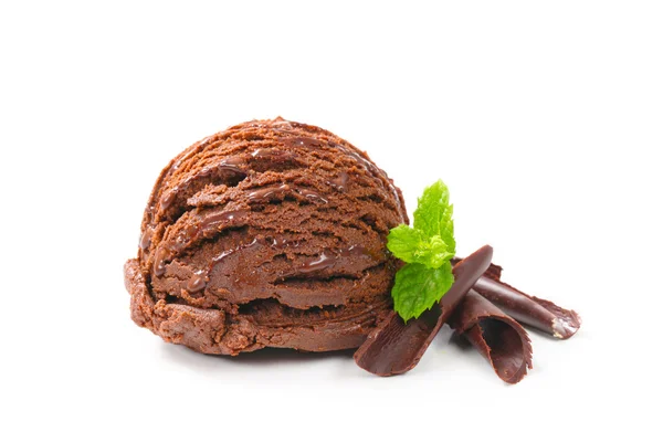 Helado de chocolate — Foto de Stock