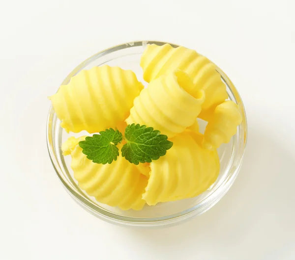 Butter curls — Stock Photo, Image