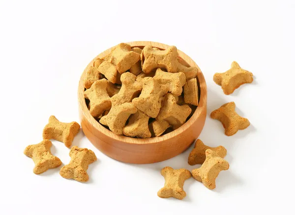 Кости собачьего печенья — стоковое фото