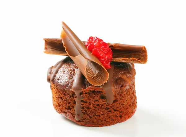 Mini çikolata tatlı pasta — Stok fotoğraf