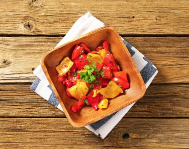 marine edilmiş biberler