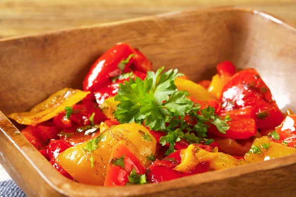 Marinierte Paprika — Stockfoto