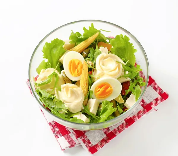 Mixed salad — Stock Photo, Image