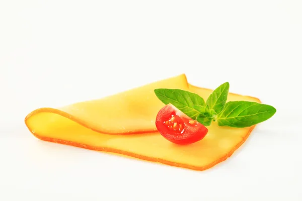Φέτα καπνιστό τυρί — Φωτογραφία Αρχείου