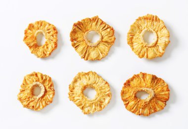 kurutulmuş ananas Yüzükler