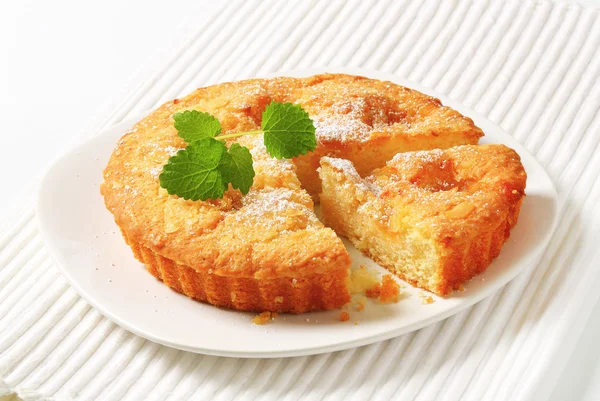 Dänischer Apfelkuchen — Stockfoto