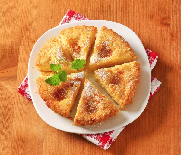 Датский яблочный пирог — стоковое фото