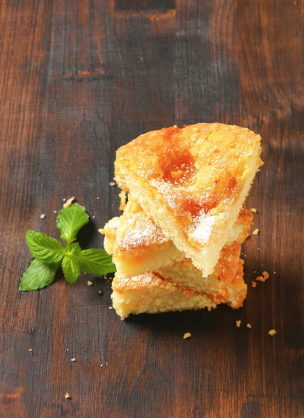 Dánský jablečný koláč — Stock fotografie