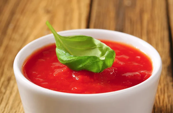 Tomato puree — Stock Photo, Image
