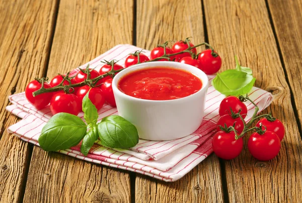 Tomato puree — Stock Photo, Image