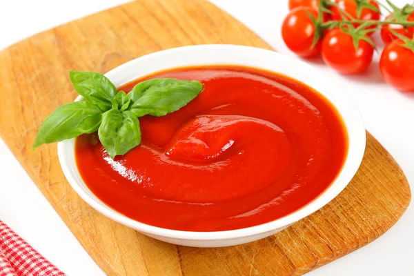 Tomato puree — Stock Photo, Image