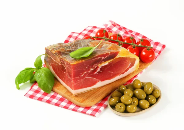 Prosciutto crudo — Stock Photo, Image