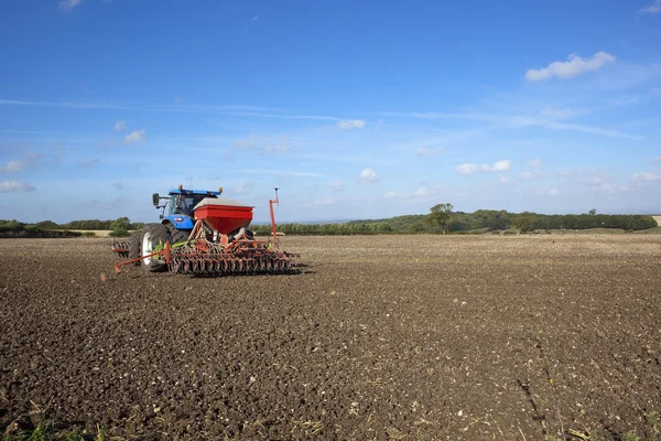 Yorkshire wolds farming — Stock Photo, Image