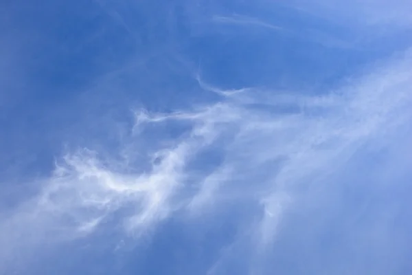 Textura nuvem em azul — Fotografia de Stock