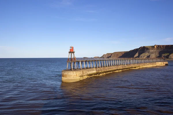 Whitby přístav — Stock fotografie