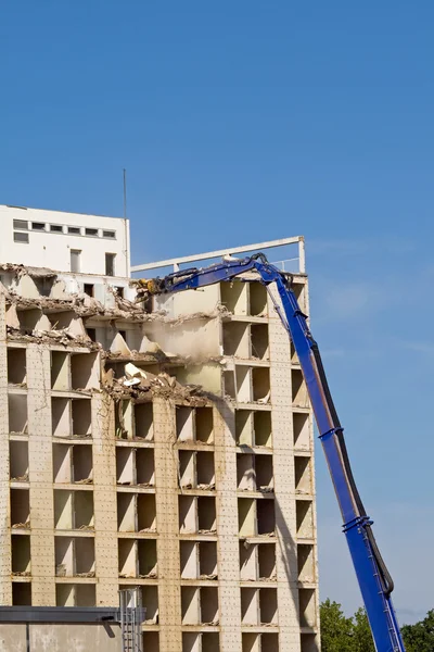 Building demolition — Stock Photo, Image