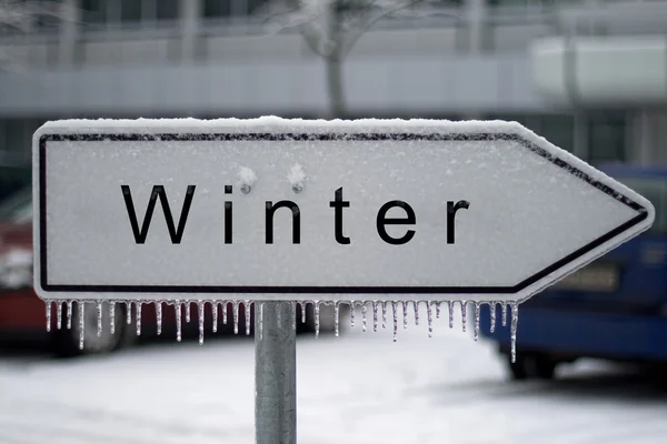 Signo de invierno —  Fotos de Stock