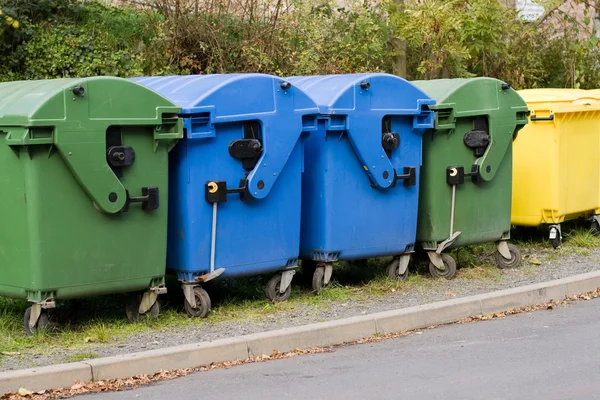 Waste containers — Stock Photo, Image