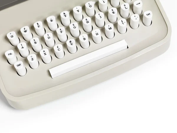 Retro Typewriter Keyboard — Stock Photo, Image