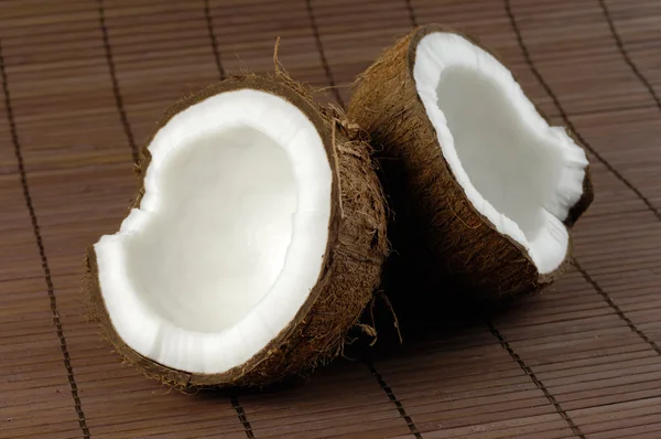 Тріщини кокосового — стокове фото