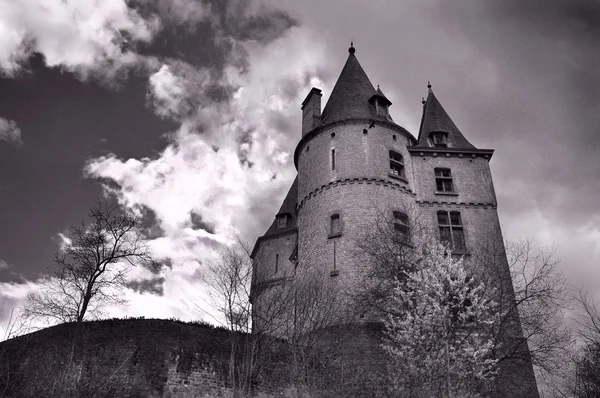 Castelo na Bélgica — Fotografia de Stock