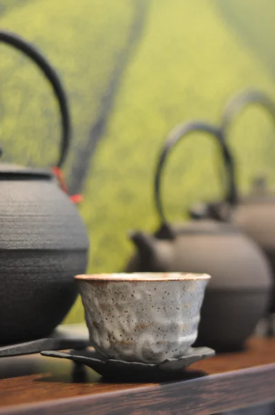 Iron asian teapot — Stock Photo, Image