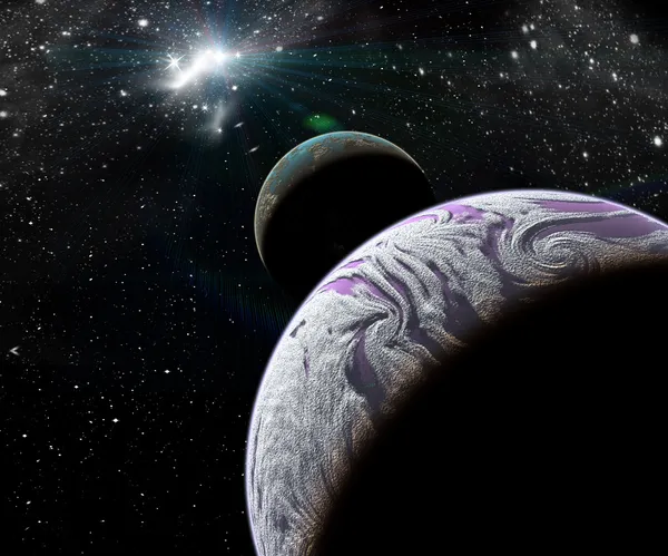 宇宙の惑星 — ストック写真