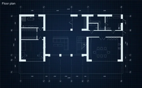 Plan piętra Zdjęcie Stockowe