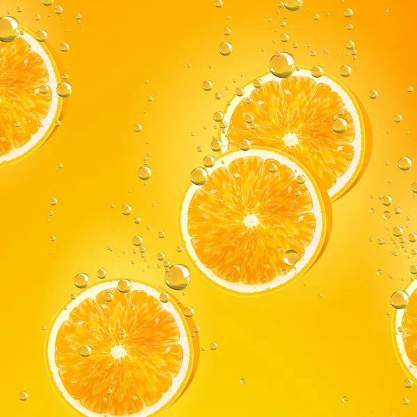 Fruits oranges — Image vectorielle