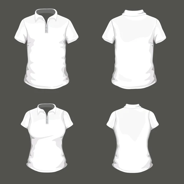 Polo Shirt Design Template — Stock Vector