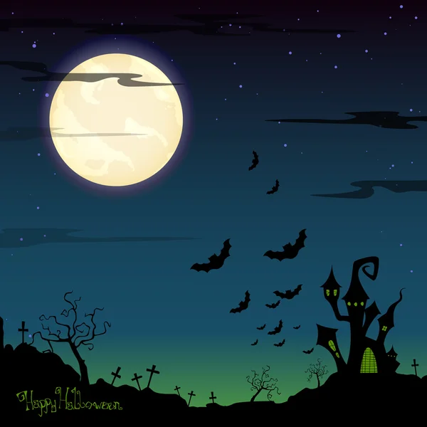 Halloween Background — Stock Vector