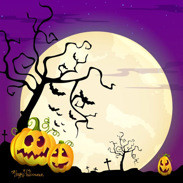 Joyeux Halloween — Image vectorielle