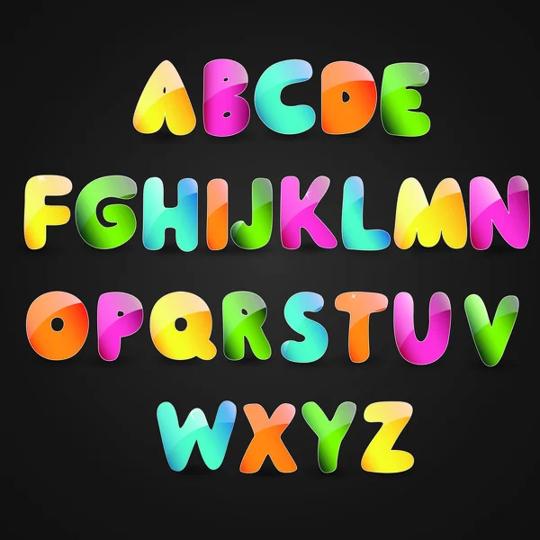 Jeu d'alphabets — Image vectorielle