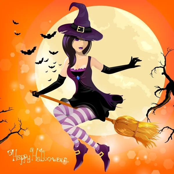 Feliz Halloween. — Vector de stock