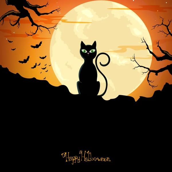 Gelukkige Halloween — Stockvector