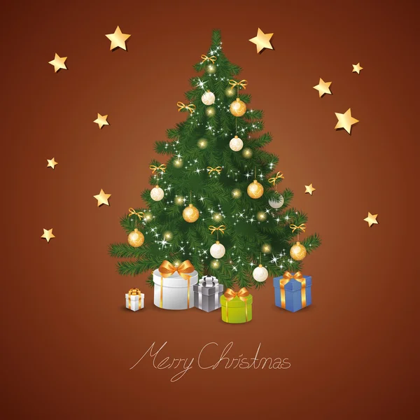 Merry christmas — Stock Vector