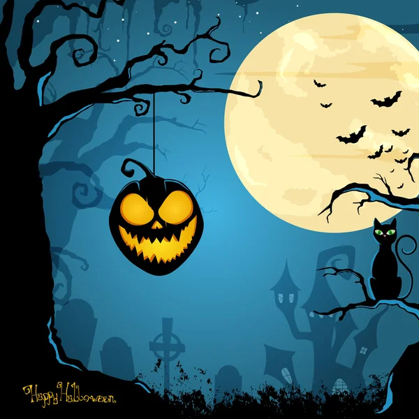 Buon Halloween. — Vettoriale Stock