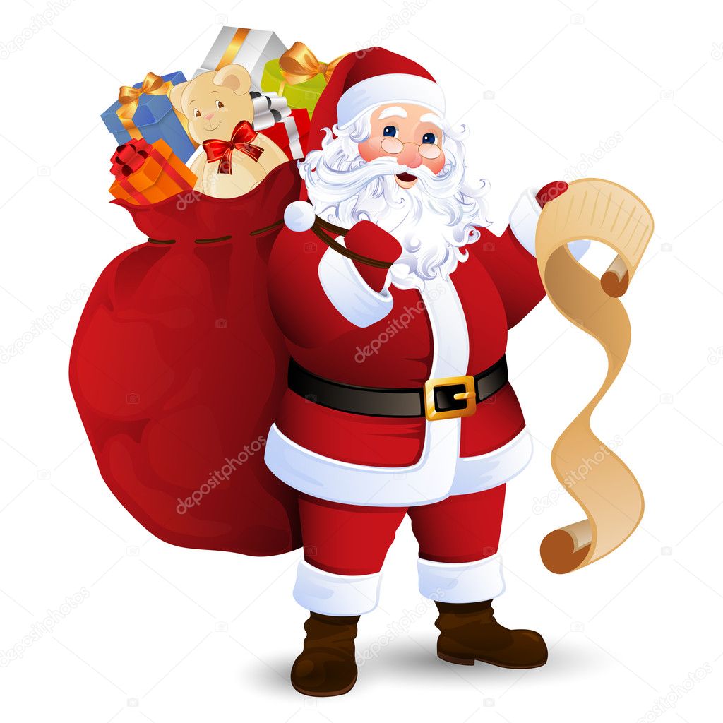 Papá noel dibujo imágenes de stock de arte vectorial | Depositphotos Papá noel dibujo imágenes de stock de arte vectorial | Depositphotos