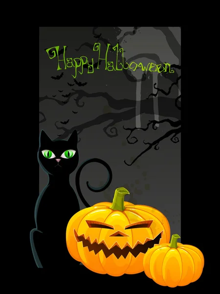 Feliz Halloween. — Vector de stock