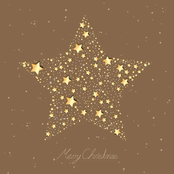 Étoile de Noël — Image vectorielle