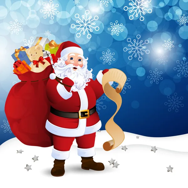 Santa Claus — Stock Vector