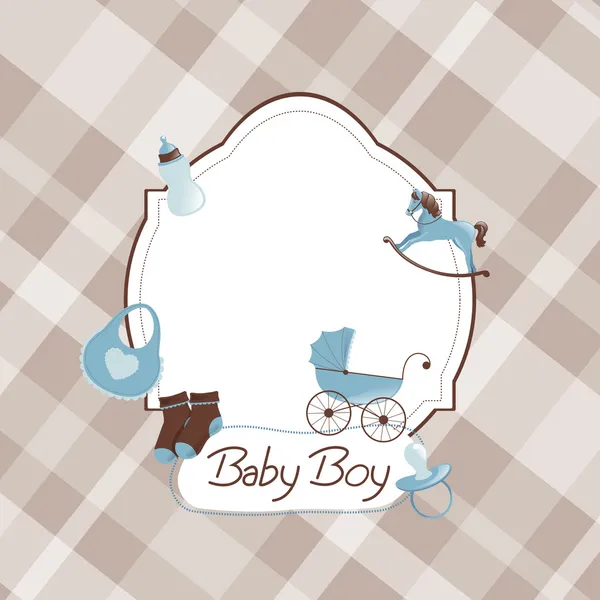 Douche bébé — Image vectorielle