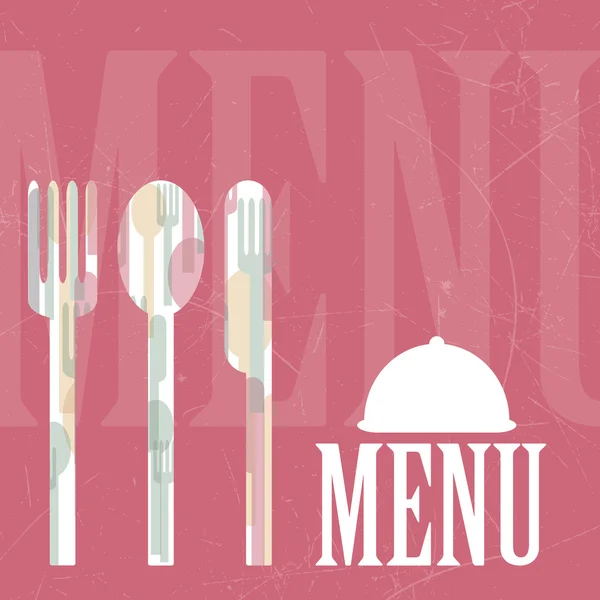 Menu Template — Stock Vector