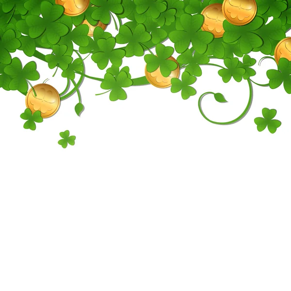 St. Patrick's Day Background — Stock Vector