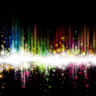 renkli müzik ekolayzır