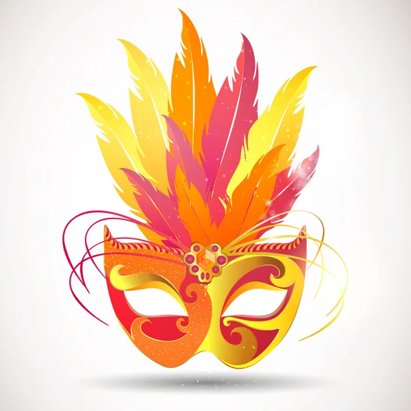 Máscara de carnaval — Vector de stock