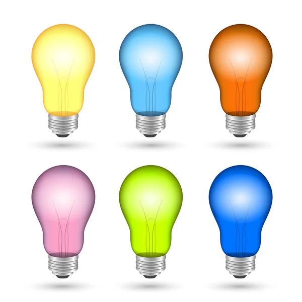 Light Bulbs — Stock Vector