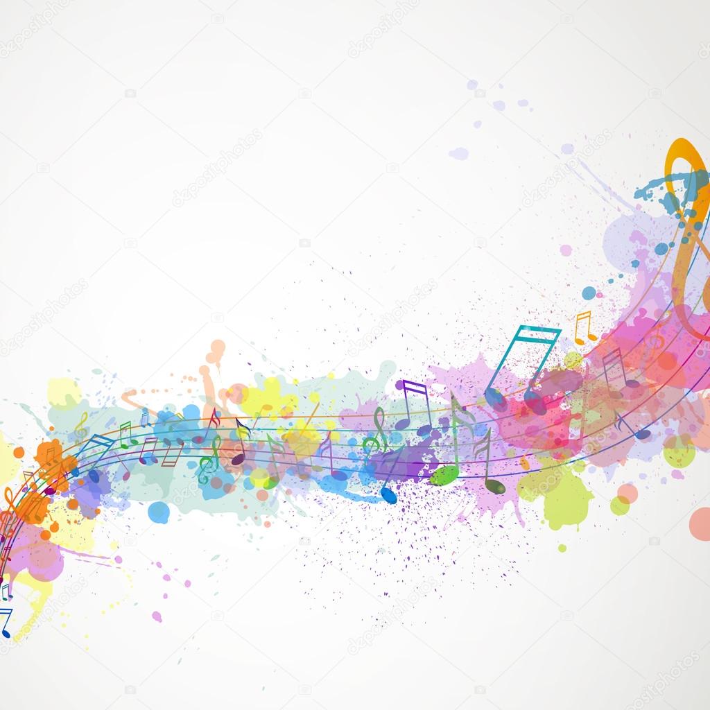 Colorful music design